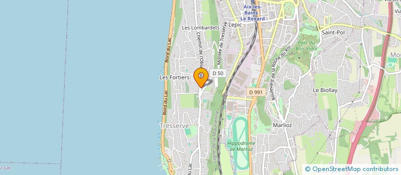 localisation de l'entreprise ENV  TRESSERVE