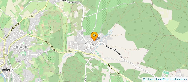 localisation de l'entreprise ENVALBIO à AUJARGUES