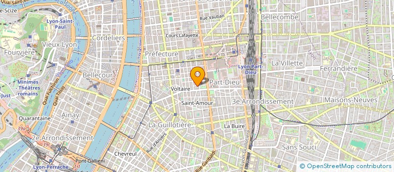 localisation de l'entreprise ENVELOPPE BATIMENT LYONNAIS  PEAUGRES