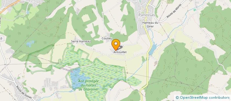 localisation de l'entreprise ENVELOTECH à PANOSSAS