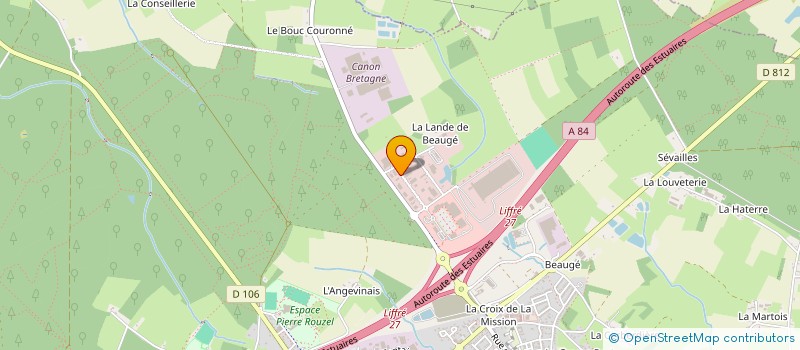 localisation de l'entreprise ENVEO  LIFFRE