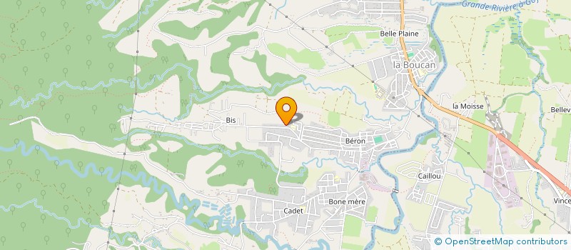 localisation de l'entreprise ENVERGURE  SAINTE-ROSE