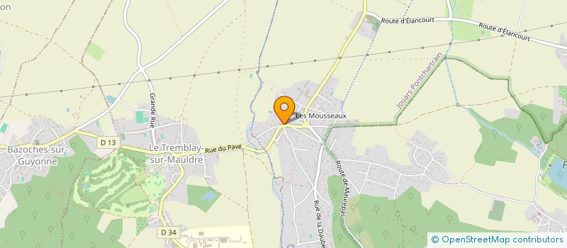 localisation de l'entreprise ENVERGURE S.A.S  SAINT-REMY-L'HONORE