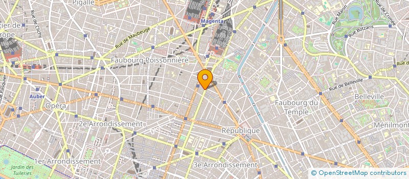 localisation de l'entreprise ENVERS SOIE  PARIS