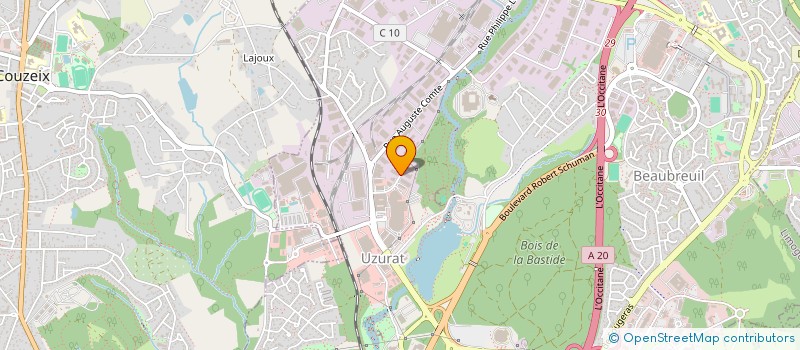 localisation de l'entreprise ENVIE 2 E LIMOUSIN à LIMOGES