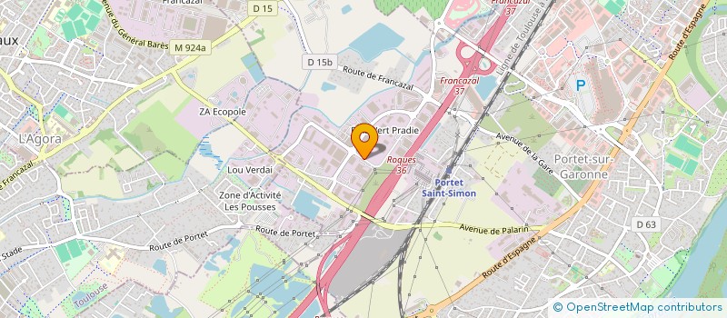 localisation de l'entreprise ENVIE 2E OCCITANIE à PORTET-SUR-GARONNE