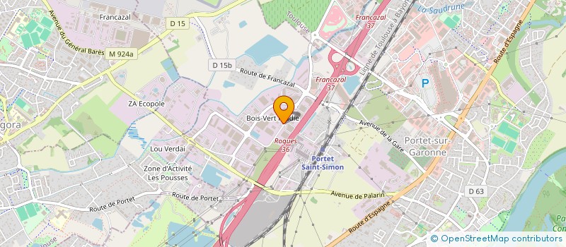 localisation de l'entreprise ENVIE - AFM SUD OUEST SAS EASO  PORTET-SUR-GARONNE