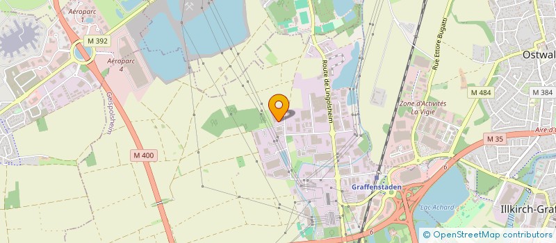 localisation de l'entreprise ENVIE AUTONOMIE ALSACE  GEISPOLSHEIM