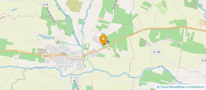 localisation de l'entreprise ENVIE D'AILLEURS  ALZONNE