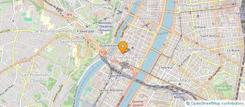 localisation de l'entreprise ENVIE D'AIR PUR  LYON 2EME