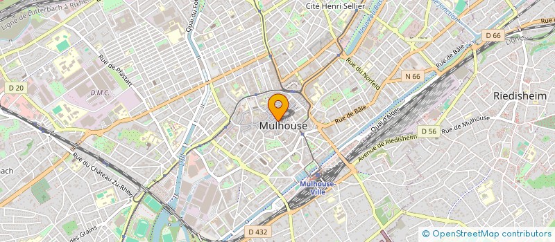 localisation de l'entreprise ENVIE D'ECRIRE à MULHOUSE