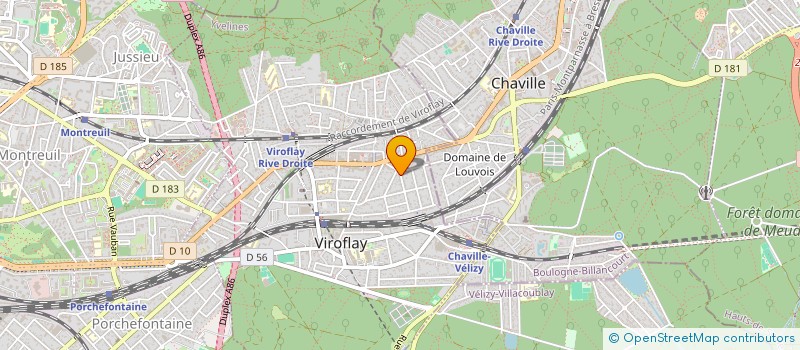 localisation de l'entreprise ENVIE D'ITALIE  VIROFLAY