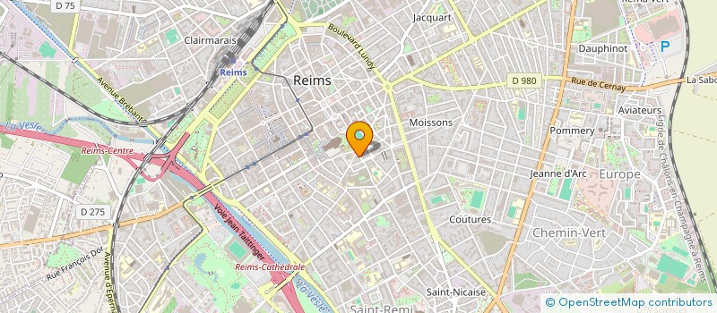 localisation de l'entreprise ENVIE D Y VIVRE  REIMS