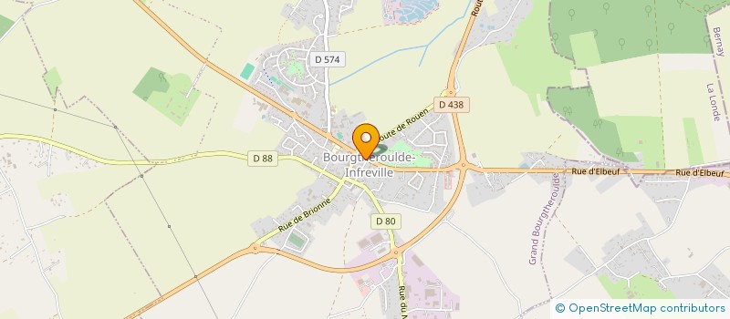 localisation de l'entreprise ENVIE DE COULEUR  GRAND BOURGTHEROULDE