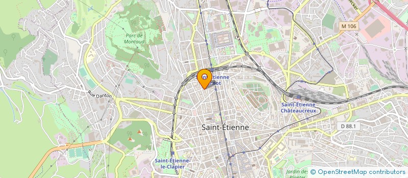 localisation de l'entreprise ENVIE DE FRAISES à SAINT-ETIENNE
