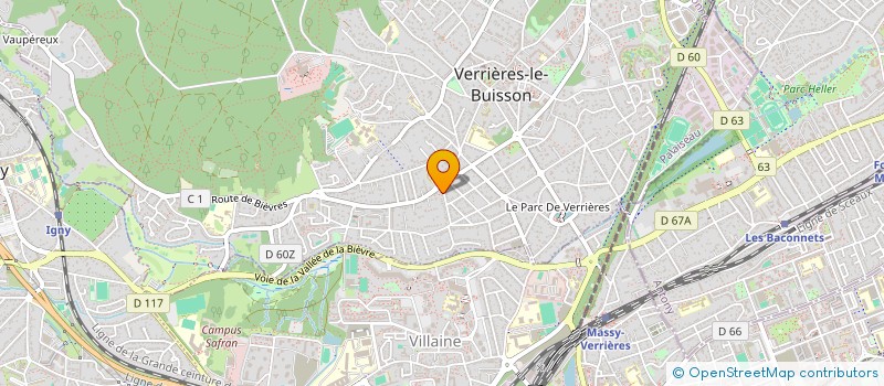 localisation de l'entreprise ENVIE DE LARGE à VERRIERES-LE-BUISSON