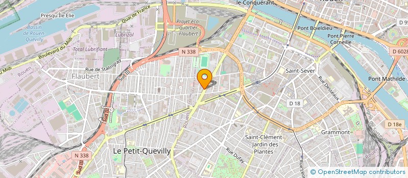 localisation de l'entreprise ENVIE DE LIRE ASSO  ROUEN