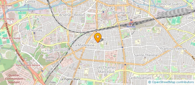 localisation de l'entreprise ENVIE DE PLUME à RENNES