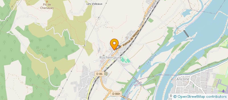 localisation de l'entreprise ENVIE DE ROCHEMAURE à ROCHEMAURE
