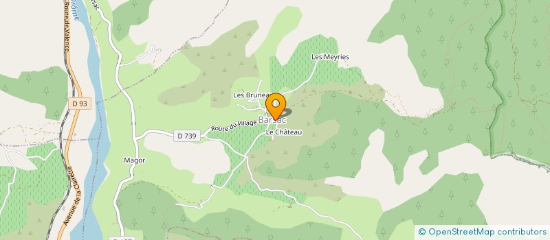 localisation de l'entreprise ENVIE DE SAVOIRS  BARSAC