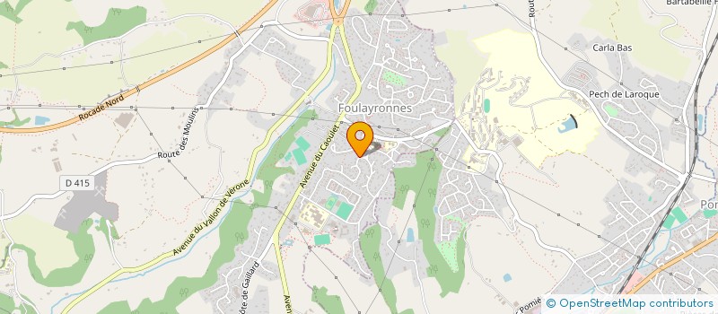 localisation de l'entreprise ENVIE DE SCENE à FOULAYRONNES