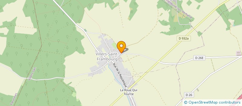 localisation de l'entreprise ENVIE DE TRUFFES  VILLERS-SAINT-FRAMBOURG-OGNON