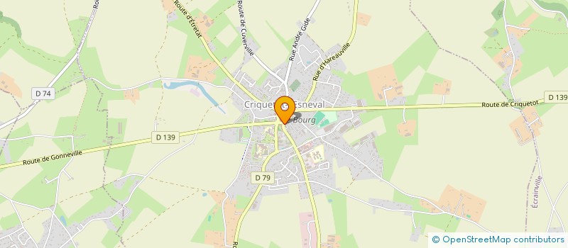 localisation de l'entreprise ENVIE DE VOIR OPTICIEN  CRIQUETOT-L'ESNEVAL