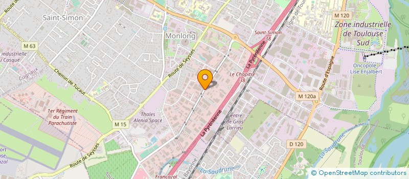 localisation de l'entreprise ENVIE OCCITANIE à TOULOUSE