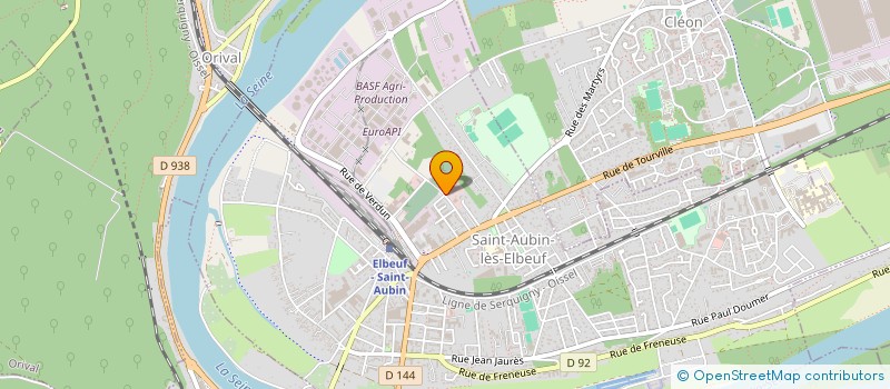 localisation de l'entreprise ENVIE SAINT-AUBIN-LES-ELBEUF  SAINT-AUBIN-LES-ELBEUF