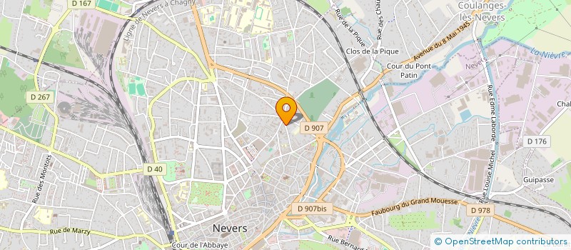 localisation de l'entreprise ENVIE VAGABONDE à NEVERS