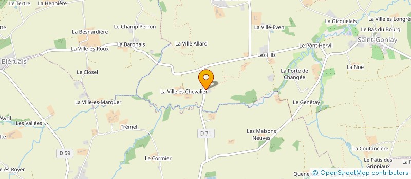 localisation de l'entreprise ENVIE2RESILIENCE  SAINT-GONLAY