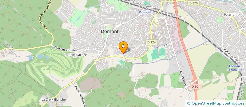 localisation de l'entreprise ENVIES  DOMONT