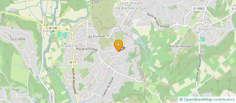 localisation de l'entreprise ENVIES D'AIDES à PRADES-LE-LEZ