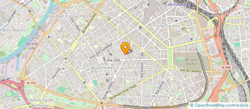 localisation de l'entreprise ENVIESDICI.COM à LILLE