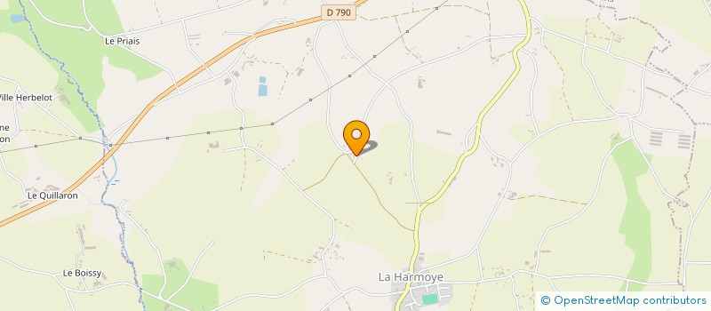 localisation de l'entreprise ENVIR ENTERPRISES  LA HARMOYE