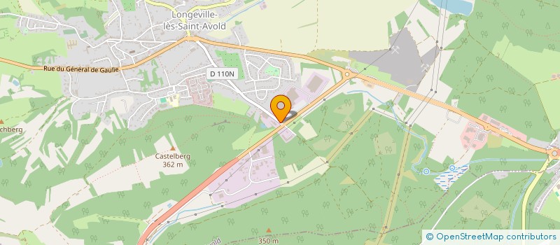 localisation de l'entreprise ENVIRECO  LONGEVILLE-LES-SAINT-AVOLD