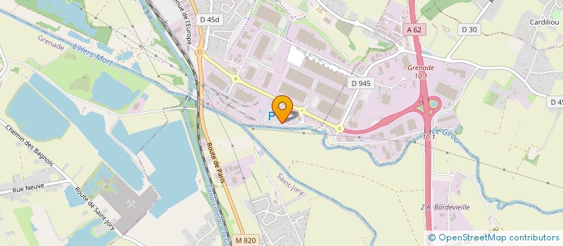 localisation de l'entreprise ENVIRIS CAPITAL  MERVILLE