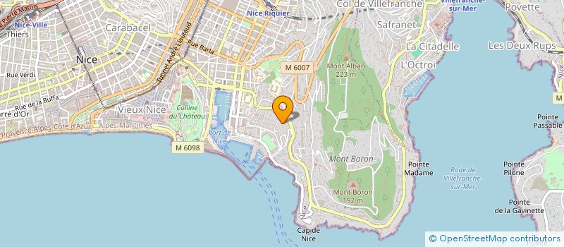 localisation de l'entreprise ENVIRO'THERM à NICE