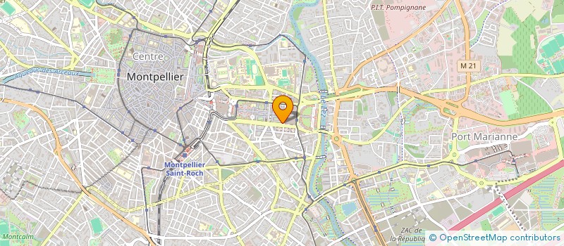localisation de l'entreprise ENVIROBAT OCCITANIE à MONTPELLIER
