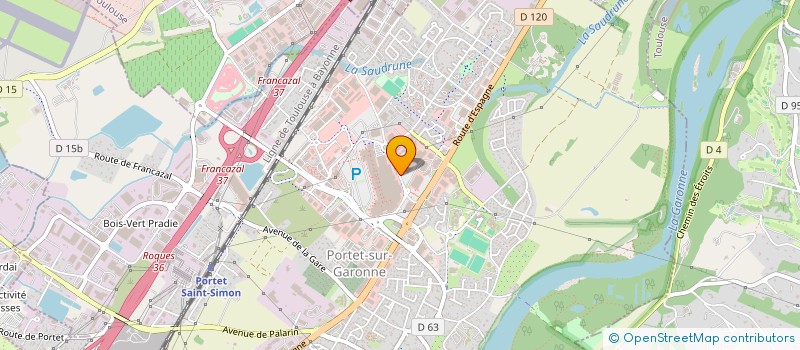 localisation de l'entreprise ENVIRONNEMENT 31 à PORTET-SUR-GARONNE