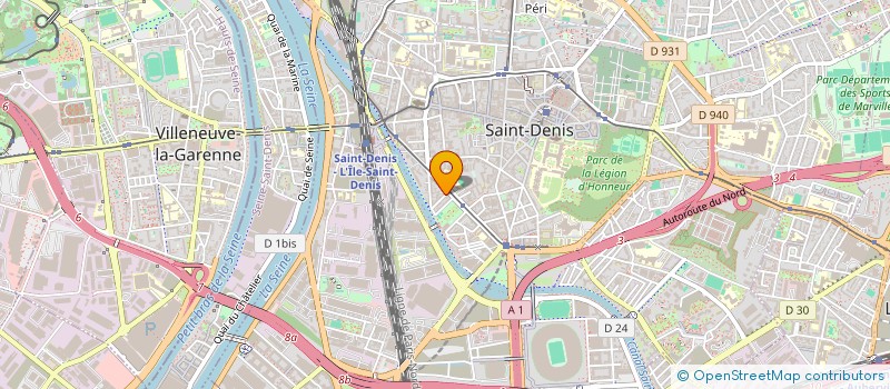 localisation de l'entreprise ENVIRONNEMENT AVANT TOUT à SAINT-DENIS