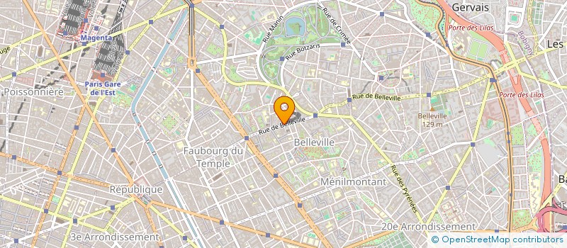 localisation de l'entreprise ENVIRONNEMENT CONCEPT SERVICE  PARIS