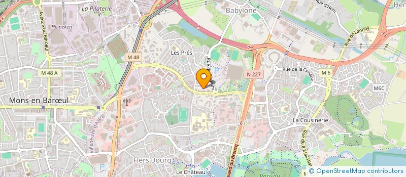 localisation de l'entreprise ENVIRONNEMENT DE L'HABITAT FRANCAIS 59 à VILLENEUVE-D'ASCQ