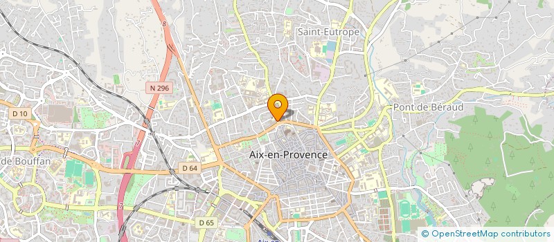 localisation de l'entreprise ENVIRONNEMENT ECO à AIX-EN-PROVENCE