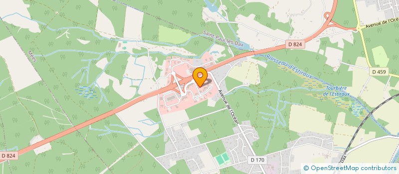 localisation de l'entreprise ENVIRONNEMENT HAUTEUR ET SECURISATON  MEES