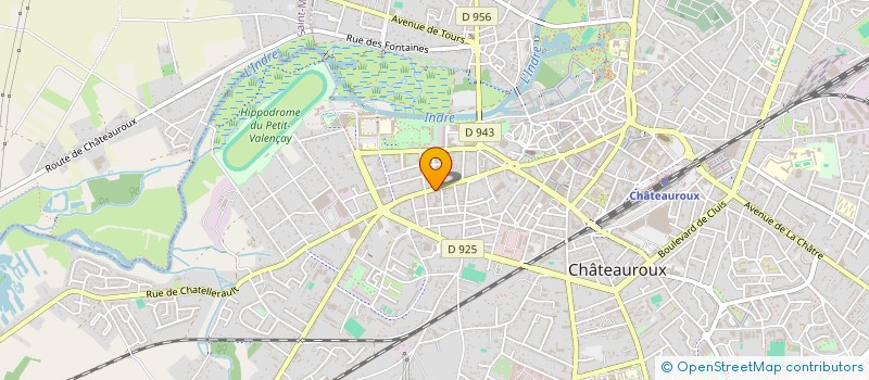 localisation de l'entreprise ENVIRONNEMENT MOTO à CHATEAUROUX