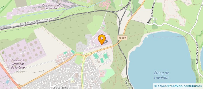 localisation de l'entreprise ENVIRONNEMENT PLUS  FOS-SUR-MER