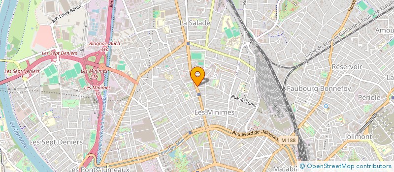 localisation de l'entreprise ENVIRONNEMENT PROPRE à TOULOUSE