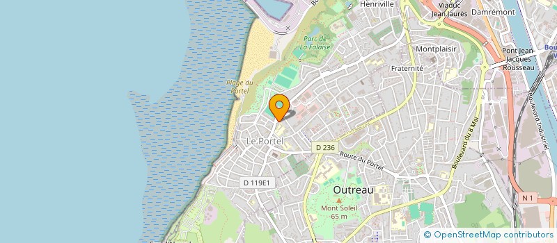 localisation de l'entreprise ENVIRONNEMENT PROPRETE  LE PORTEL