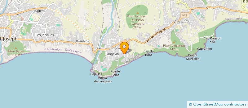 localisation de l'entreprise ENVIRONNEMENT RECYCLAGE CONSEIL  SAINT-JOSEPH